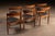 Wood Vintage Hans Olsen "Roundette" Dining Suite With 7 Chairs by Frem Røjle For Sale - Image 7 of 18