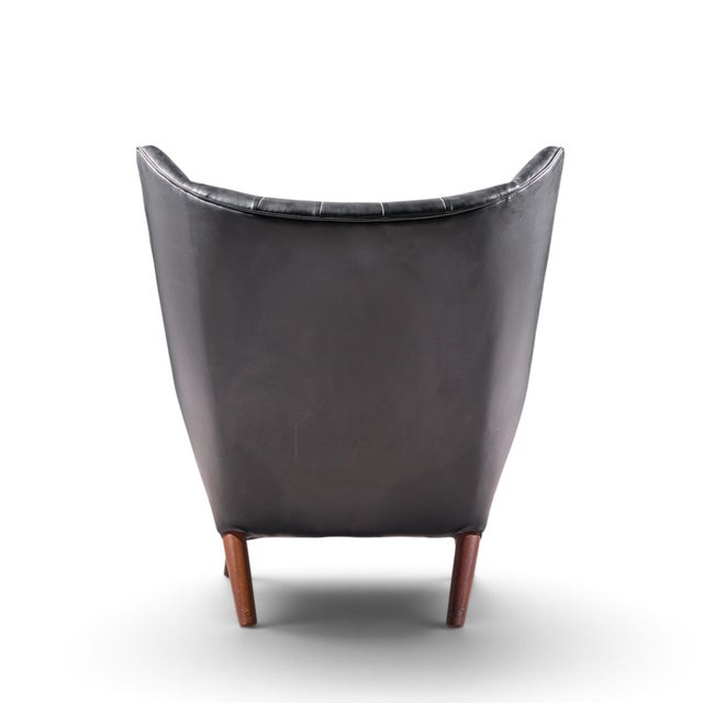 Hans Wegner for Ap Stolen Ap19 Mid Century Papa Bear Chair For Sale In Chicago - Image 6 of 9