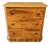 1960s 3-Drawer Elm Wood Diminutive Chest For Sale