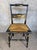 Pair of Antique Hitchcock Style Stenciled Rush Seat Side Chairs For Sale In Washington DC - Image 6 of 8