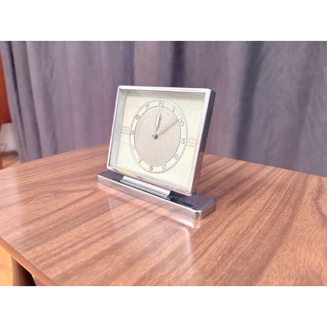 1930s Art Deco Clock from Kienzle International, Germany, 1930s For Sale - Image 5 of 13