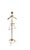 Mid 20th Century Stylish Hollywood Regency Brass Costumer Valet Stand by Glo-Mar For Sale - Image 11 of 13