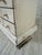 American Antique C. 1900 Painted Spice Cabinet With 10 Metal-Lined Lidded Drawers For Sale - Image 3 of 12