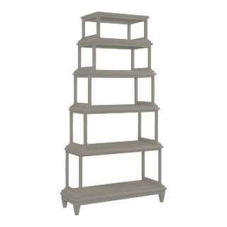 Jules Etagere, Chelsea Gray For Sale