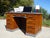 Wood Vintage American Oak Desk, 1950s For Sale - Image 7 of 18