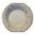 Vintage White Ceramic Embossed Serving Bowl by La Ceramica VBC For Sale
