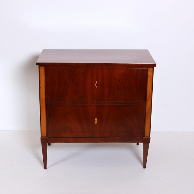 Early 19th Century Fine Single Biedermeier Chest of Drawers For Sale - Image 10 of 10
