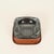 French Leather and Cut Crystal Ashtray attributed to Jacques Adnet, 1960s For Sale - Image 10 of 18