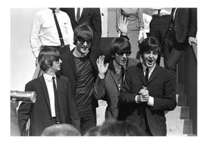 The Beatles (Ringo Starr, John Lennon, George Harrison, Paul McCartney) 1966