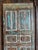 1920s Antique Hand-Carved Blue Barn Door | Rustic Farmhouse Vintage Architectural Door 80x34.5 For Sale - Image 5 of 7
