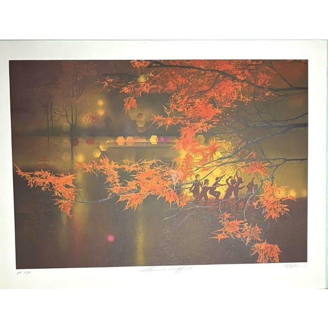 1980s Robert Peak "Spirit of Sport" Ap 15/50 Signed and Numbered Artist Proof - Set of 6 For Sale - Image 10 of 16