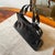Black 21st Century Perfect Condition Patent Black Leather Hand-Bag by Cartier For Sale - Image 8 of 18