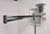 Metal Late 20th Century Mid Century Modern Articulating Chrome and Lucite Wall Sconces - a Pair For Sale - Image 7 of 12
