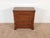 1960s Baker Furniture Burled Walnut W Inlay 4 Drawer Chest W Pullout Drink Slide For Sale - Image 5 of 14