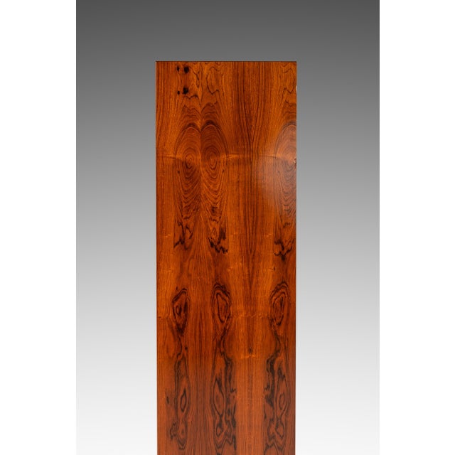 Danish Mid-Century Modern Free-Standing Bookshelf in Rosewood Attributed to Ejvind Johansson, Denmark, C. 1960s For Sale - Image 17 of 18