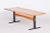 Wood Mid-Century Modern Ash & Steel Dining Table, 1960s For Sale - Image 7 of 10