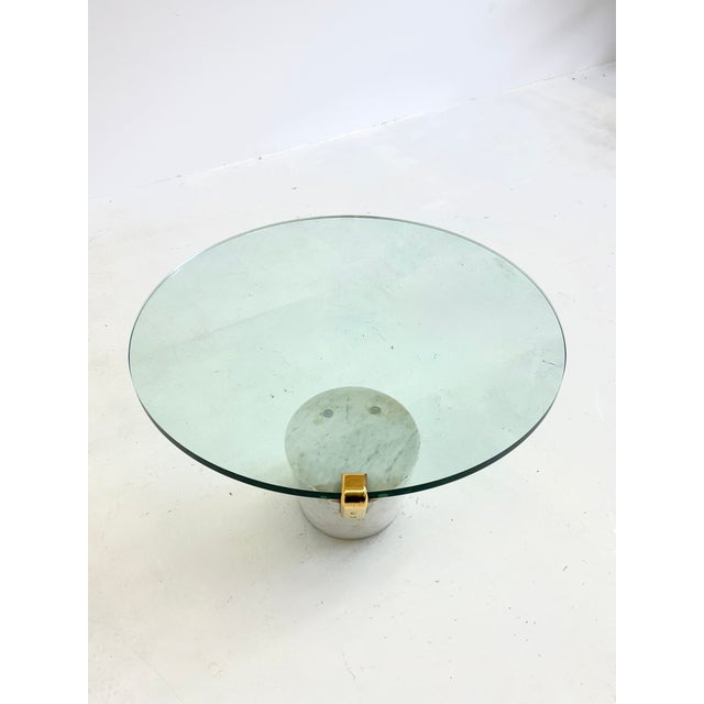 K1000 Coffee Table in Marble attributed to Team Form AG for Ronald Schmitt, 1970s For Sale - Image 6 of 12