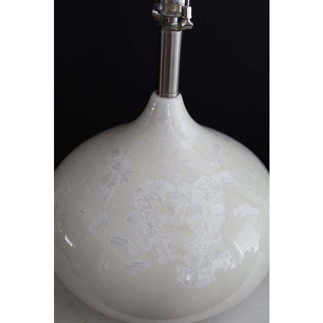 Pair of Lotte and Gunner Bostlund Crystalline Lamps For Sale In Miami - Image 6 of 14