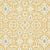 Sample - Schumacher Crusoe Ikat Fabric in Yellow For Sale