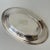 Vintage Silver-Plated Engraved Oval Serving Platter For Sale - Image 4 of 4