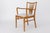 Vintage German Armchair in Beech Wood, 1950s For Sale - Image 3 of 11