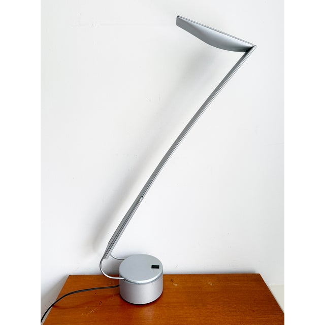 Vintage Dove Desk Lamp by Mario Barbaglia & Marco Colombo for Italian Luce, 1980s For Sale - Image 13 of 18