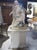 Signed Antique French Plaster Sculpture, a Renaissance Boy and His Dog, C. 1880 For Sale - Image 11 of 18
