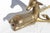 Sarreid Ltd. Large Brass Reclining Deer Attributed to Sarreid From the 1960s For Sale - Image 4 of 12