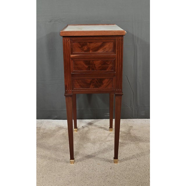 Small Louis XVI Mahogany Chiffonier For Sale - Image 12 of 17
