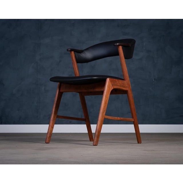 Mid-Century Danish Teak Armchair attributed to Korup Stolefabrik, 1960s For Sale - Image 3 of 11