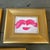 3 Contemporary Original “Flying Red Lips” Abstract Paintings - Set of Three For Sale - Image 4 of 5