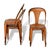 1940s Vintage Iron Chairs, 1940s, Set of 3 For Sale - Image 5 of 5