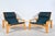 Mid-Century Modern Pulkka Lounge Chairs by Ilmari Lappalainen for Asko, Finland, 1960s, Set of 2 For Sale - Image 6 of 18