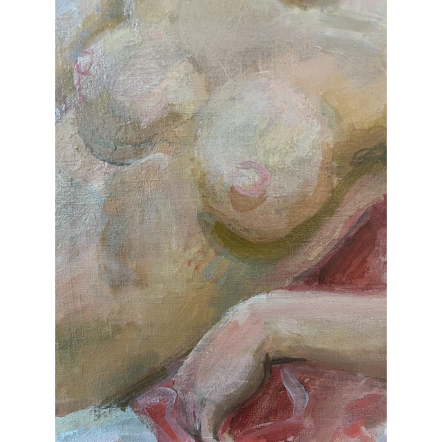 Maurice Barraud, Leda, 1927, Oil on Canvas, Framed For Sale - Image 6 of 15