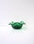 Scandinavian Modern Emerald Green Art Glass Bowl, Organic Modern, 1960s Denmark For Sale - Image 10 of 11
