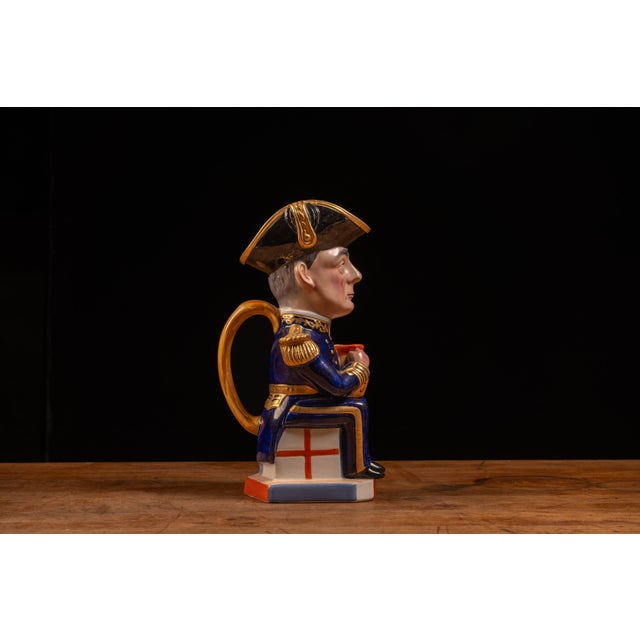 Early 20th Century 1918 Royal Staffordshire Admiral Jellicoe Toby Jug For Sale - Image 5 of 8