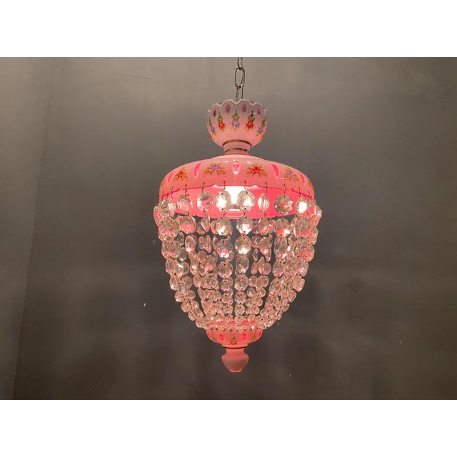 1960s Venetian Murano Glass Pendant Lamp For Sale - Image 5 of 10