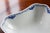 White Vintage Royal Copenhagen Princess Blue Hand-Painted Porcelain Square Serving Bowl - #111/708 For Sale - Image 8 of 9