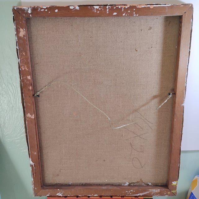 Original Ralph Frank Painting "Puck'd Up" For Sale - Image 4 of 4
