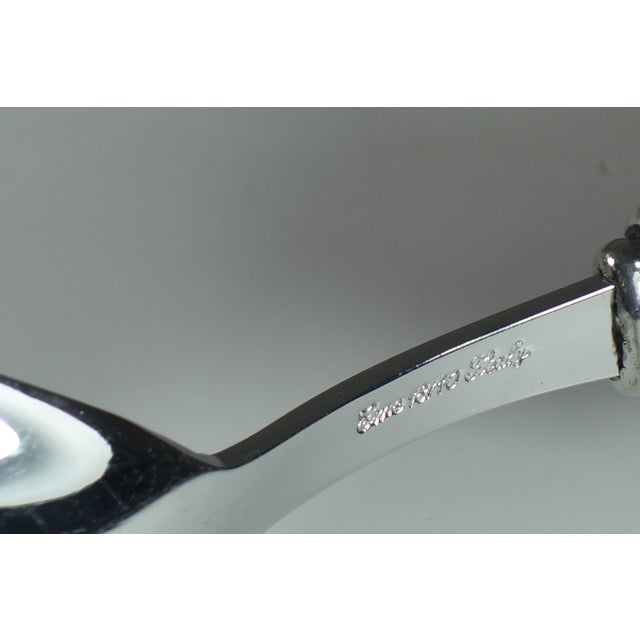 1980s Italian Metal Serving Spoon by Piero Figura for Atena, 1980 For Sale - Image 5 of 14