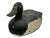 Very Nice Large Size Antique American Hand Carved & Painted Wood Duck Hunters Working Decoy With Glass Eyes For Sale - Image 10 of 18