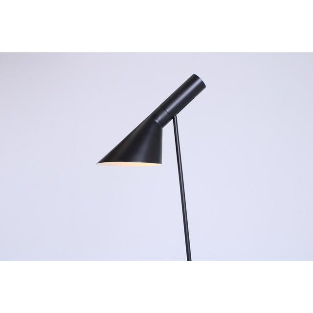 Black Visor Floor Lamp by Arne Jacobsen for Louis Poulsen, 1960s For Sale - Image 14 of 18