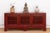 Mid 20th Century Crimson Lattice Asian Sideboard For Sale - Image 12 of 12