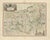 Antique Map of Berry, Bourges and Sancerre from Blaeu, France, 1642 For Sale - Image 10 of 10