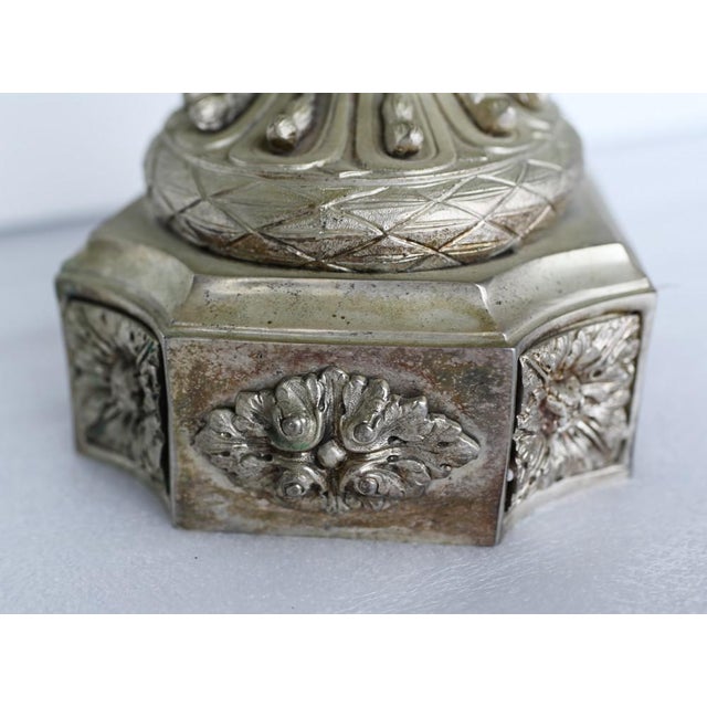 Metal Victorian Sheffield Silver Plate Tureen in Cut Glass For Sale - Image 7 of 15