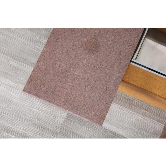 Vintage Italian Adjustable Maple and Granite Coffee Table by Giovanni Offredi for Saporiti For Sale - Image 13 of 13