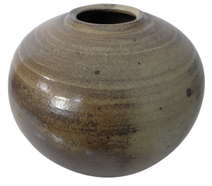 Large German Studio Ceramic Vase by Monika Maetzel, 1960s