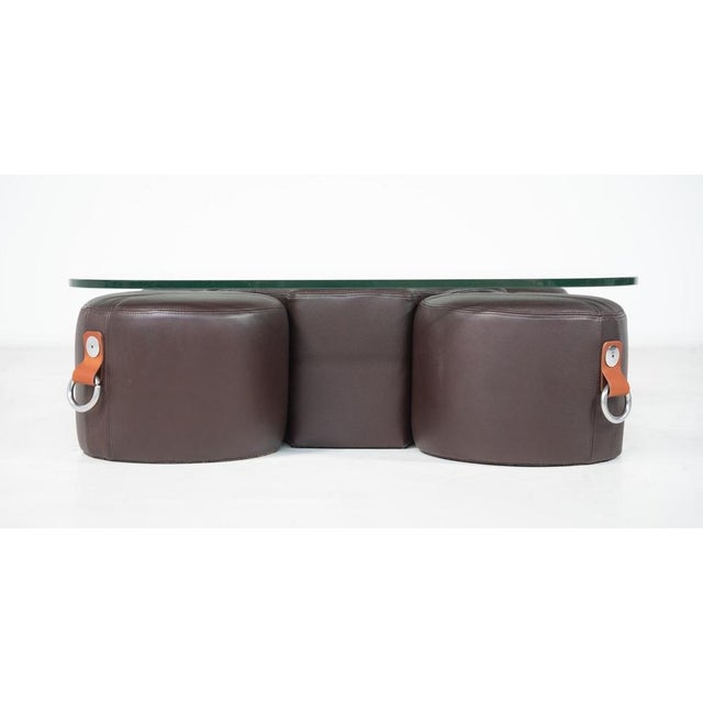 Coffee Table and Stools from Guido Faleschini, 1970s, Set of 5 For Sale - Image 8 of 11