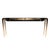Art Deco "Paradosso" Credenza With Stainless Steel and Bronze For Sale - Image 3 of 7