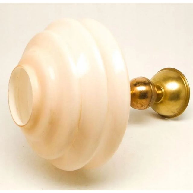 Art Deco Pendant Lamp, Germany, 1950s, in Very Good conditions. Designed 1950 to 1959 European Plug (up to 250V).The...